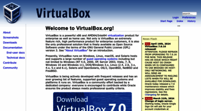 virtualbox.org - oracle vm virtualbox