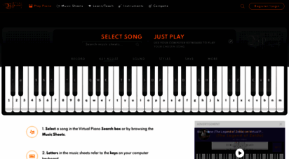 virtualpiano.net - virtual piano - play the best online piano keyboard