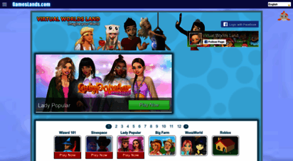virtualworldsland.com - virtual games online - virtual worlds land!