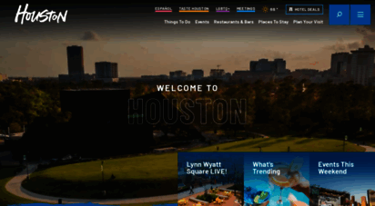 visithoustontexas.com - houston hotels, things to do, events, restaurants & vacation planning