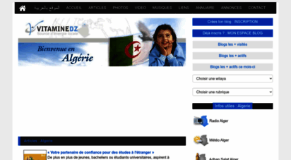 vitaminedz.com - algerie - actualiés algérie, informations algérie, photos algérie