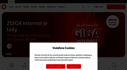 vodafone.cz - mobilní telefony, tarify, internet a další telekomunikační služby - vodafone.cz