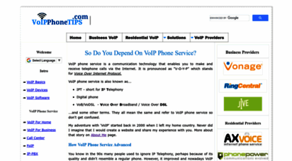 voipphonetips.com - voip phone service, business, residential, providers &amp reviews