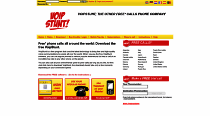 voipstunt.com - voipstunt  free international calls worldwide!