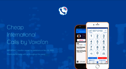 voxofon.com - connecting you to the rest of the world with international calling