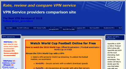 vpn-providers.net - rate, review and compare vpn providers