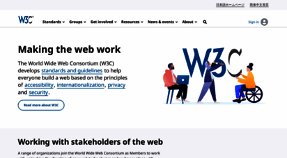 w3.org - world wide web consortium w3c