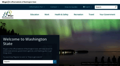 wa.gov - access washington home