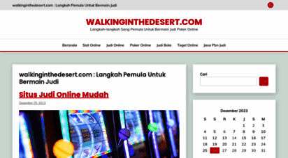 walkinginthedesert.com