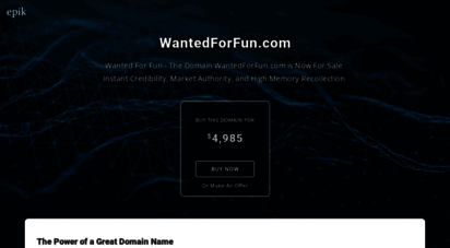 wantedforfun.com