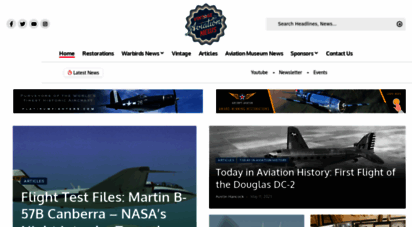 warbirdsnews.com - warbirds news - wwii - world war two - airplanes - fighters - bombers - museums