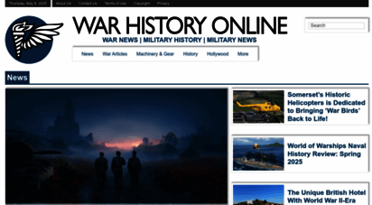 warhistoryonline.com - war history online - the place for military history news and views