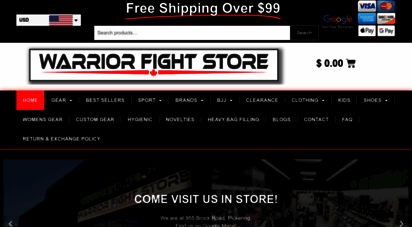 warriorfightstore.ca