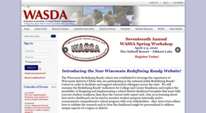 wasda.org - wisconsin ssociation of school district administrators