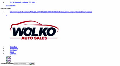 wasdafw.com - wolko auto sales  auto dealership in arlington,