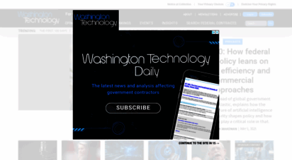 washingtontechnology.com - washington technology - latest news for government contractors  washington technology