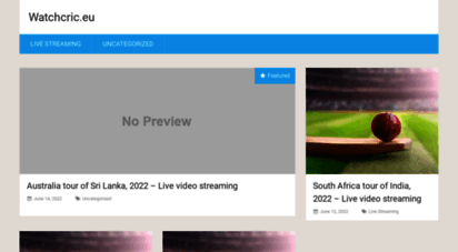 watchcric.eu - watch live cricket streaming at watchcric.eu - ipl 2020