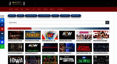 watchprowrestling.com - watch wrestling  mma full fights , indys shows online free 24/7
