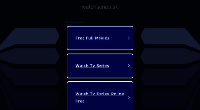 watchseries.sk - watchseries.sk