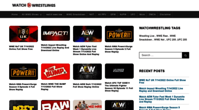 watchwrestlings.in - watch wrestling - free wwe, raw, smackdown live, ufc online