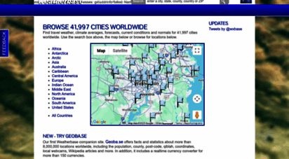 weatherbase.com - travel weather averages weatherbase