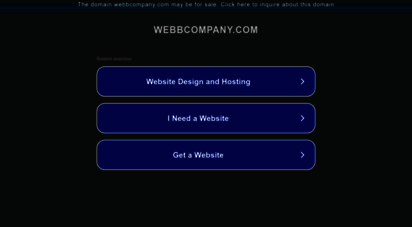 webbcompany.com