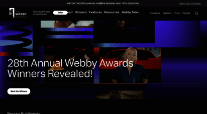 webbyawards.com - the webby awards