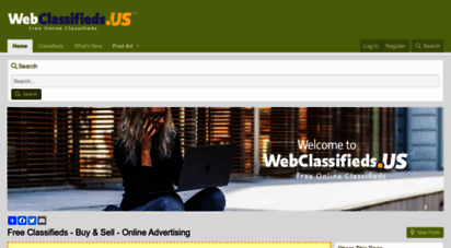 webclassifieds.us - free classifieds - buy & sell - online advertising