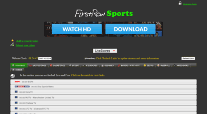 webfirstrow.eu - firstrow sports live football stream  firstrowsports watch live football online  first row sports