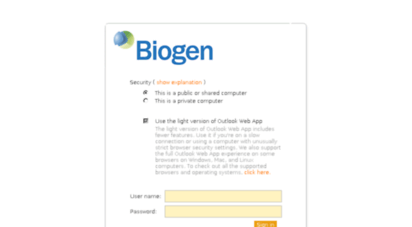 webmail.biogen.com - 