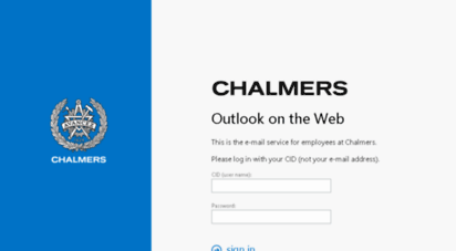 webmail.chalmers.se