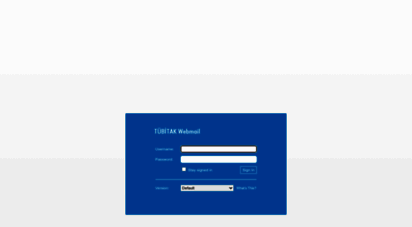 webmail.tubitak.gov.tr - 