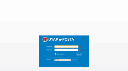 webmail.uyap.gov.tr - 
