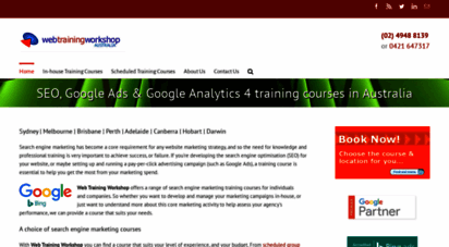 webtrainingworkshop.com.au