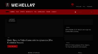 wehellas.gr - .: wehellas :. videos games, sports, live streaming