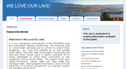 weloveourlake.com