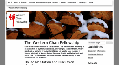westernchanfellowship.org - western chan fellowship zen retreats buddhist meditation mindfulness uk
