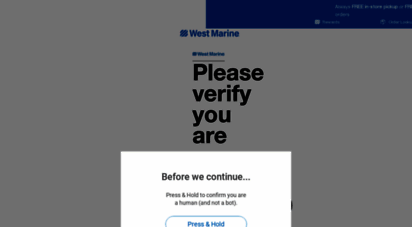 westmarine.com - error