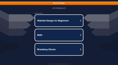 whatisseo.in