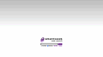 whatuseek.com - whatuseek web search