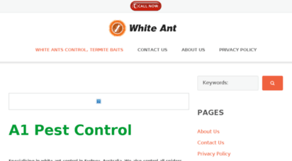 White Ant Control Welcome to White-ant.com.au - White Ants Control, Termite Baits - White Ant
