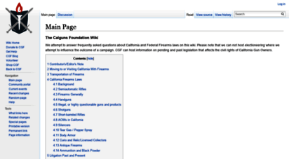 similar web sites like wiki.calgunsfoundation.org