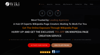 wikicreatorsinc.com - expert wikipedia page creators, writing, editing & profile services by professional wiki page editors & writers for hire  best custom wikipedia page creation service by wiki page maker consultant agency
