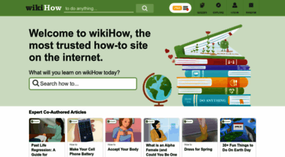 wikihow.com - wikihow: how-to instructions you can trust.
