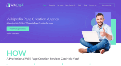 wikipagecreation.com - professional wikipedia page creation services  best wiki page creation agency