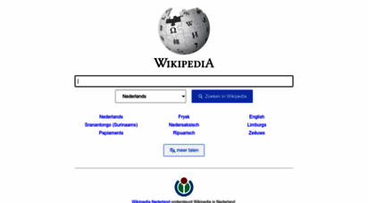 wikipedia.nl - wikipedia nl