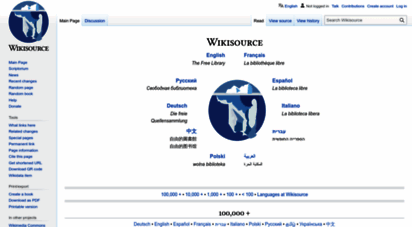 similar web sites like wikisource.org