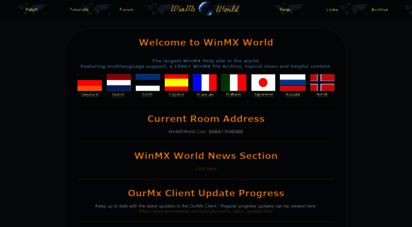 winmxworld.com - winmx world :: home