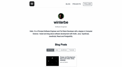 winterbe.com - benjamin winterberg - software engineer