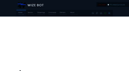 wizebot.tv - wizebot - a twitch service